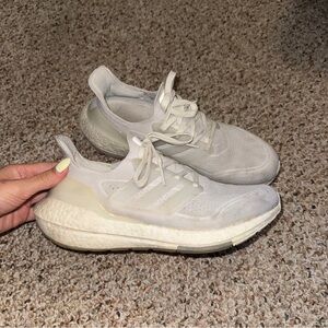 Adidas White Ultra Boost Women’s 8.5
